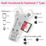 4 in 1 iFlash Drive/Card Reader