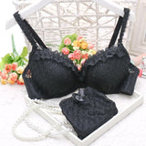 Cup Padded Lace Sheer Bra