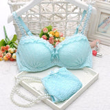 Cup Padded Lace Sheer Bra