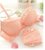 Cup Padded Lace Sheer Bra