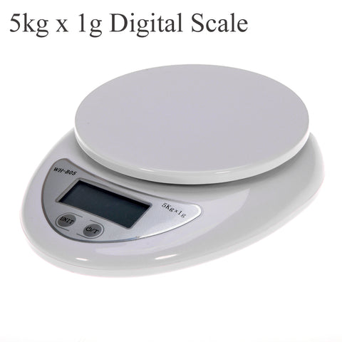 5KG  Portable LCD Digital Electronic Kitchen Scale Food Parcel Weighing Balance