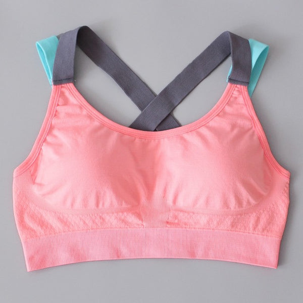 Push Up  Backless Fitness Bra